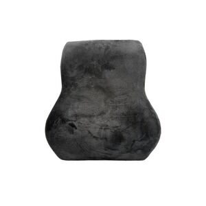 Goodyear Tall Contoured Lumbar Support Cushion Memory Foam Backrest Black EUC